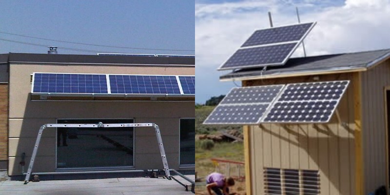 εύκολη εγκατάσταση ηλιακών συλλεκτών για το σπίτι