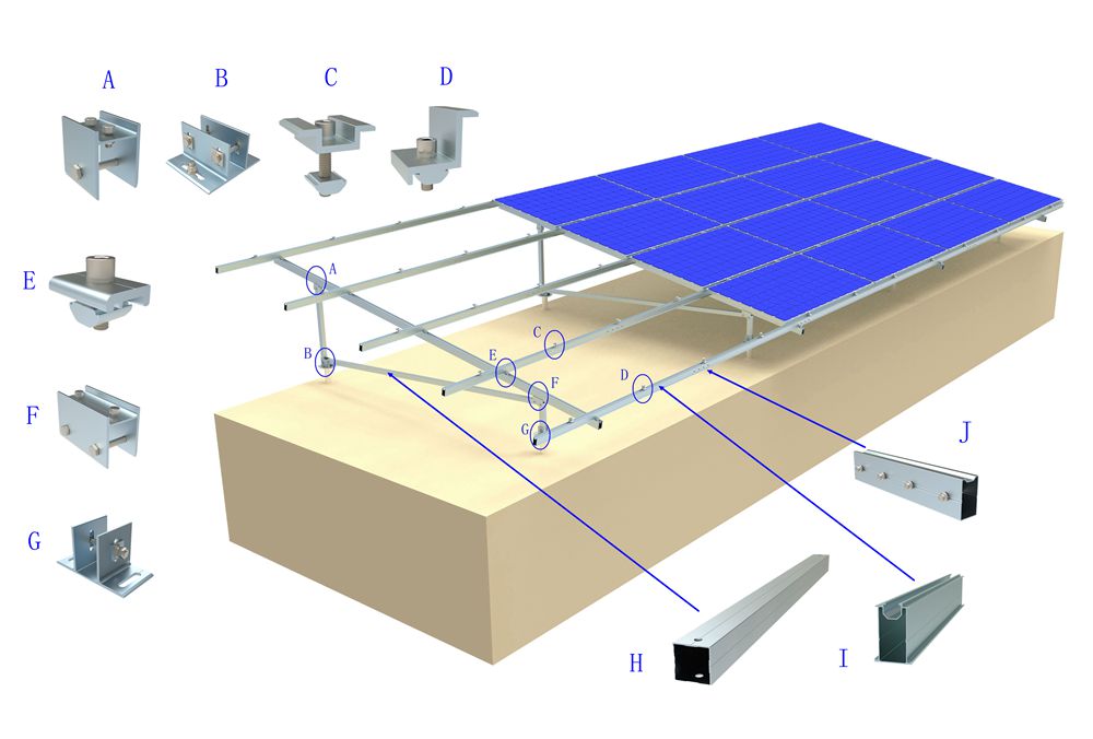 Landscape Solar Ground Mounting System