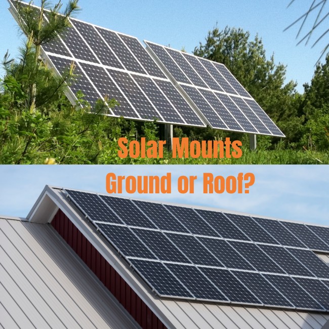 Είναι καλύτερο να τοποθετήσετε ηλιακούς συλλέκτες στην οροφή ή στο έδαφος;
