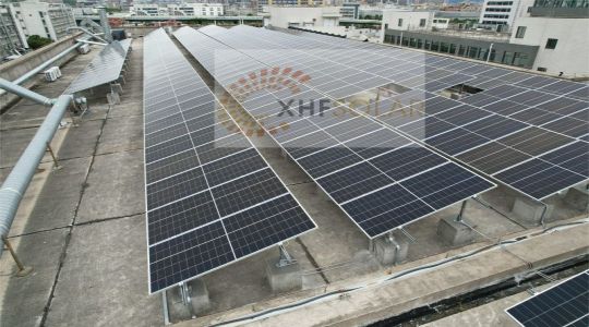 China Flat Concrete Solar Mounting 4,3MW
