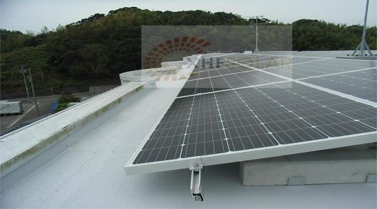 Ιαπωνικό Ballast Solar Mounting System Solution 4,2MW
